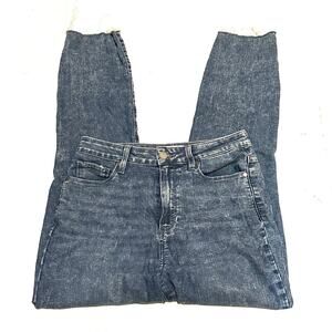 Paige Margot Crop Medium Acid Wash Denim Jeans Women's 29